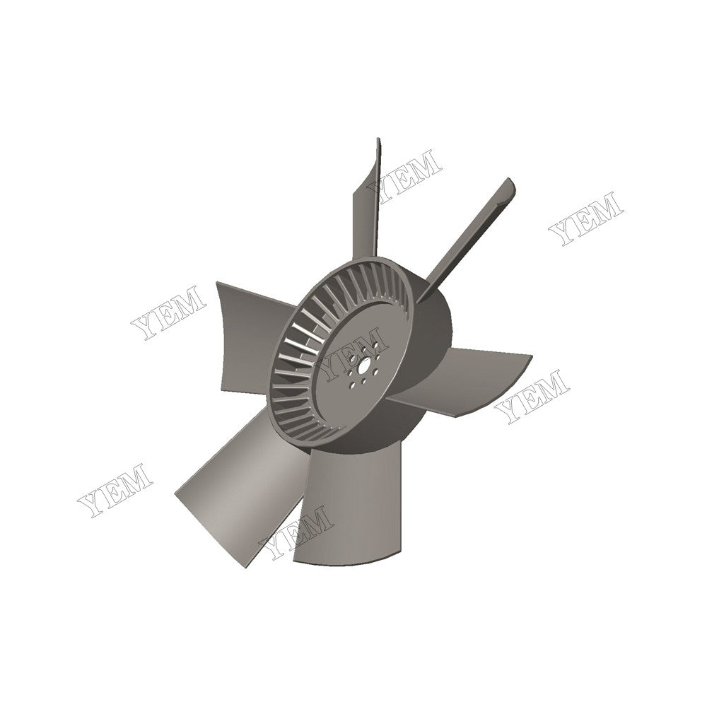 For Cummins Engine 5.9 liter B Series Hyundai Excavator R200W R200W-2 R210LC-3 6 Blade Clockwise Fan 3911319 For Cummins