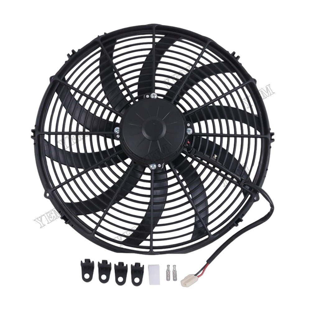 High quality 16 12V Low Profile Electric Puller Fan 30100400 VA18-AP10/C-41A YEMPARTS