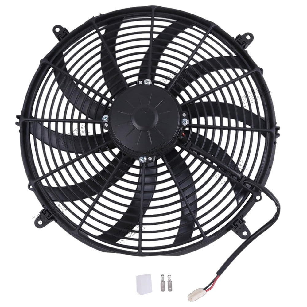 High quality 16 12V Low Profile Electric Puller Fan 30100400 VA18-AP10/C-41A YEMPARTS