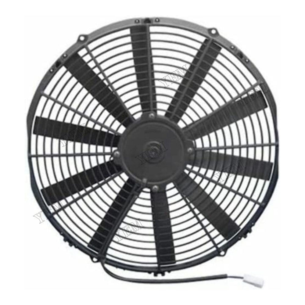 For Spal 12 Low Profile Pusher Fan Straight Blades 30100384 VA10-AP9/C-25S