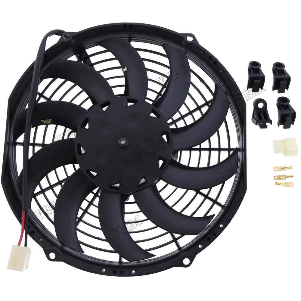 For Spal 749 CFM 10 Low Profile Electric Fan 30100360 VA11-AP8/C-29A For Spal