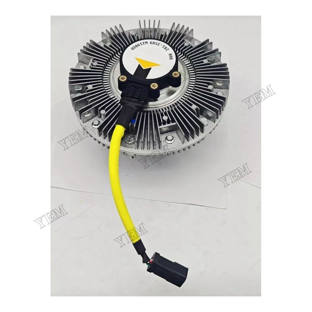 For Caterpillar CAT C7 Engine 324D 324D L 324D LN 325D 325D L 328D LCR 329D 329D L 329D LN Excavator Fan Drive Fluid Clutch 281-3589 2813589 For Caterpillar