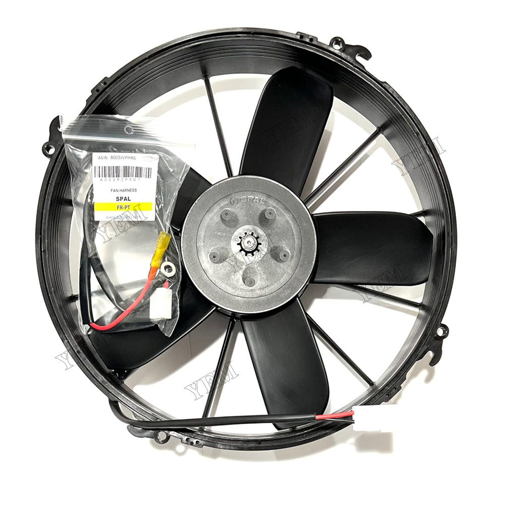 For Spal 30102025 VA01-AP70/LL-36S Automotive Paddle Blade 12 Fan Pusher For Spal