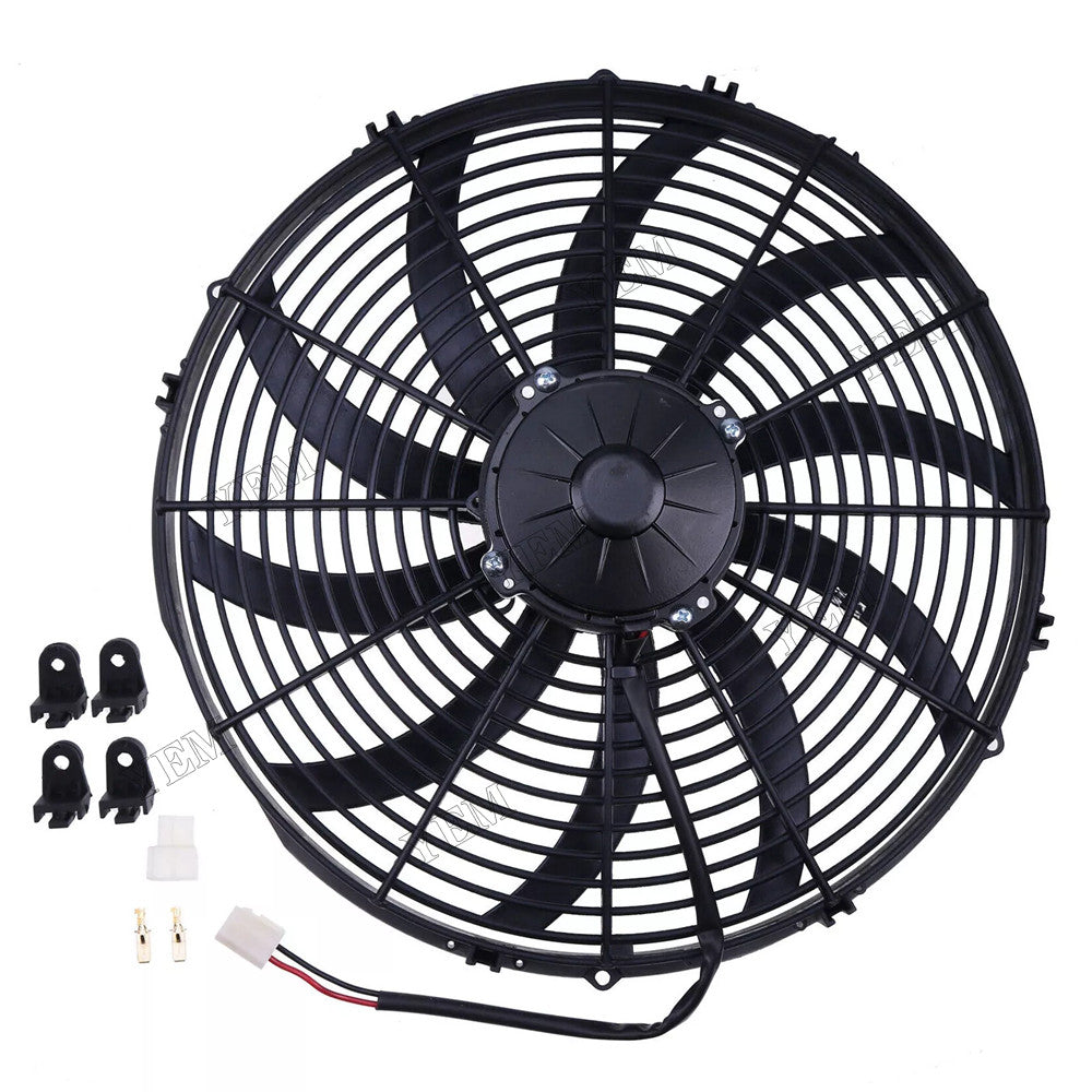 For SpaL 24V 16 10 Blades Electric Puller Fan VA18-BP70/LL-86A 30102621 For SpaL