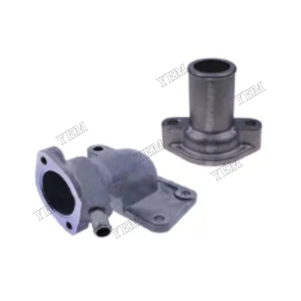 For Bobcat Loader 645 743 1600 Water Flange & Cover & Thermostat With Gasket 6598118 6646743