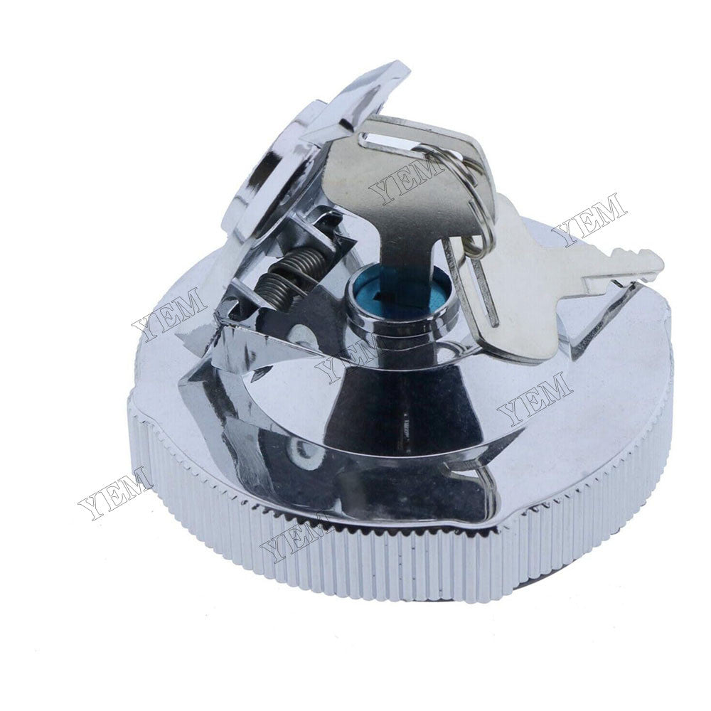 For Hitachi Excavator EX22-2 EX25-2 EX30-2 EX35-2 EX40-2 EX45-2 Locking Fuel Cap With 2 Keys 4363380