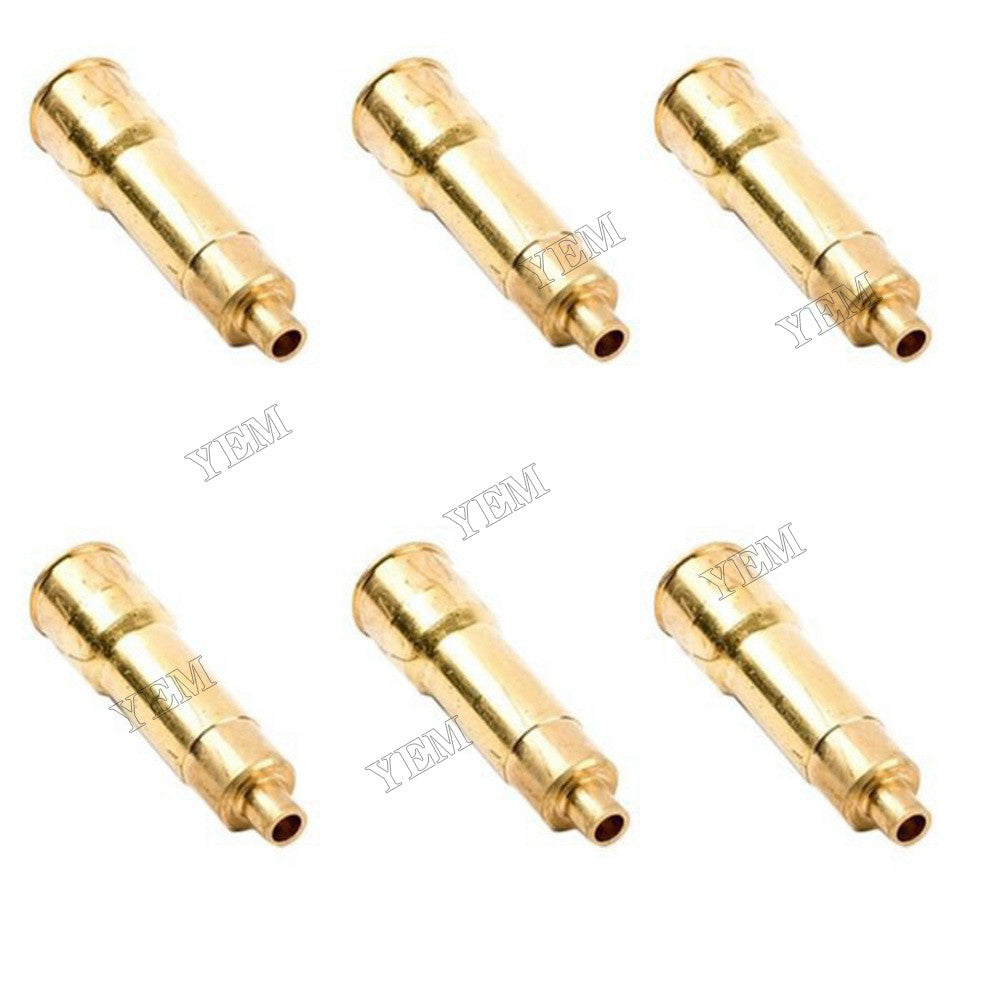 For Mitsubishi Engine 6D40 6D24 Truck Fuso 6 Pcs Fuel Injector Sleeve ME120079 For Mitsubishi