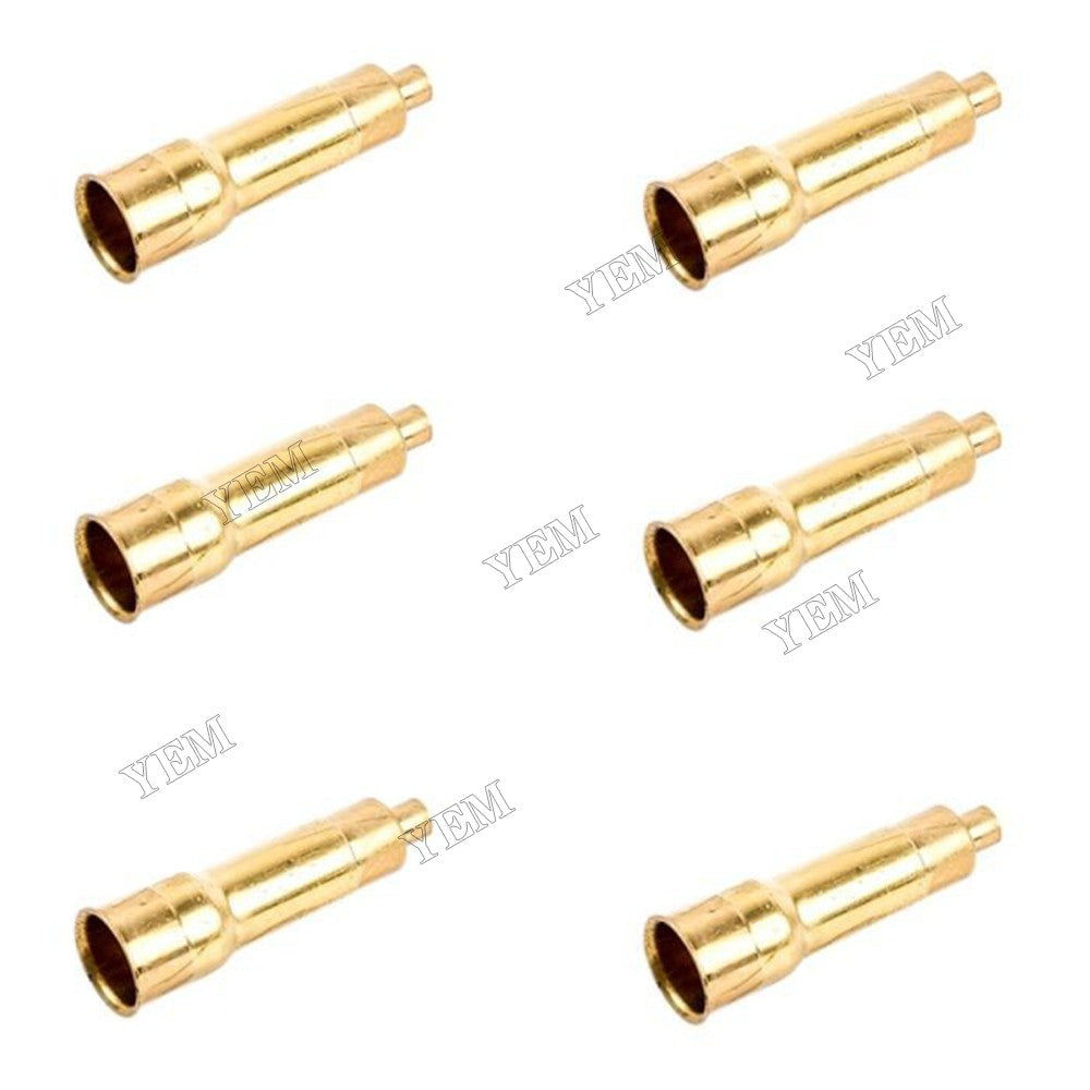 For Mitsubishi Engine 6D40 6D24 Truck Fuso 6 Pcs Fuel Injector Sleeve ME120079 For Mitsubishi