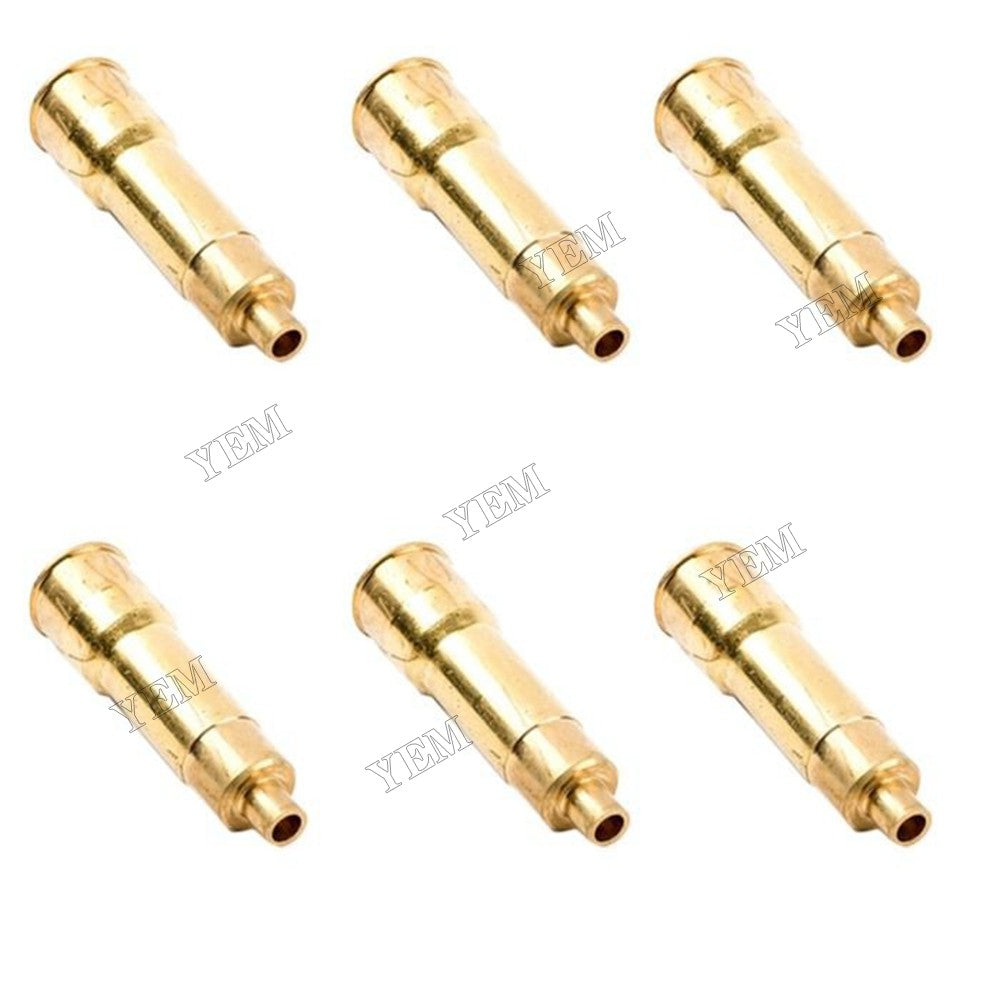 For Mitsubishi Engine 6D40 6D24 Truck Fuso 6 Pcs Fuel Injector Sleeve ME120079 For Mitsubishi