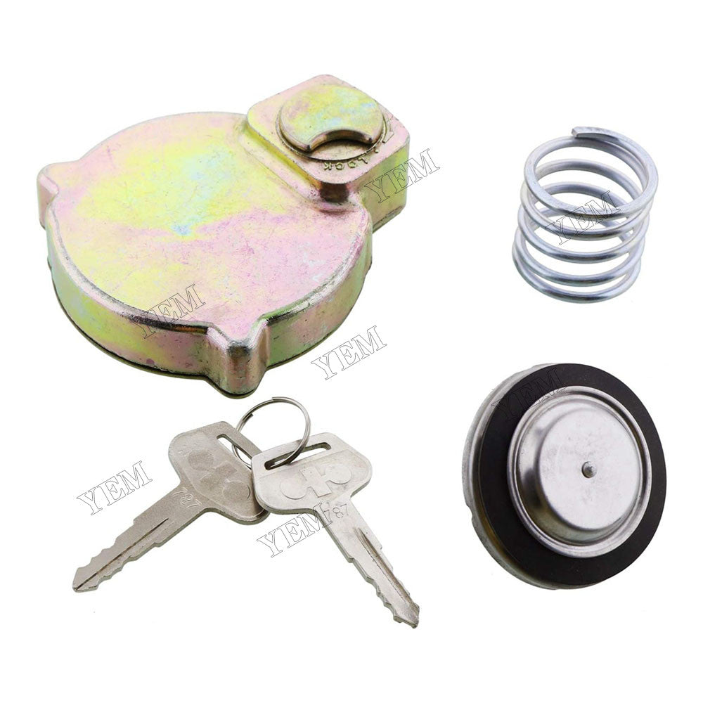 For Komatsu Excavator D31EX D31PX D65PX D65WX PC70 Fuel Cap With 2 Keys 14X-60-31130