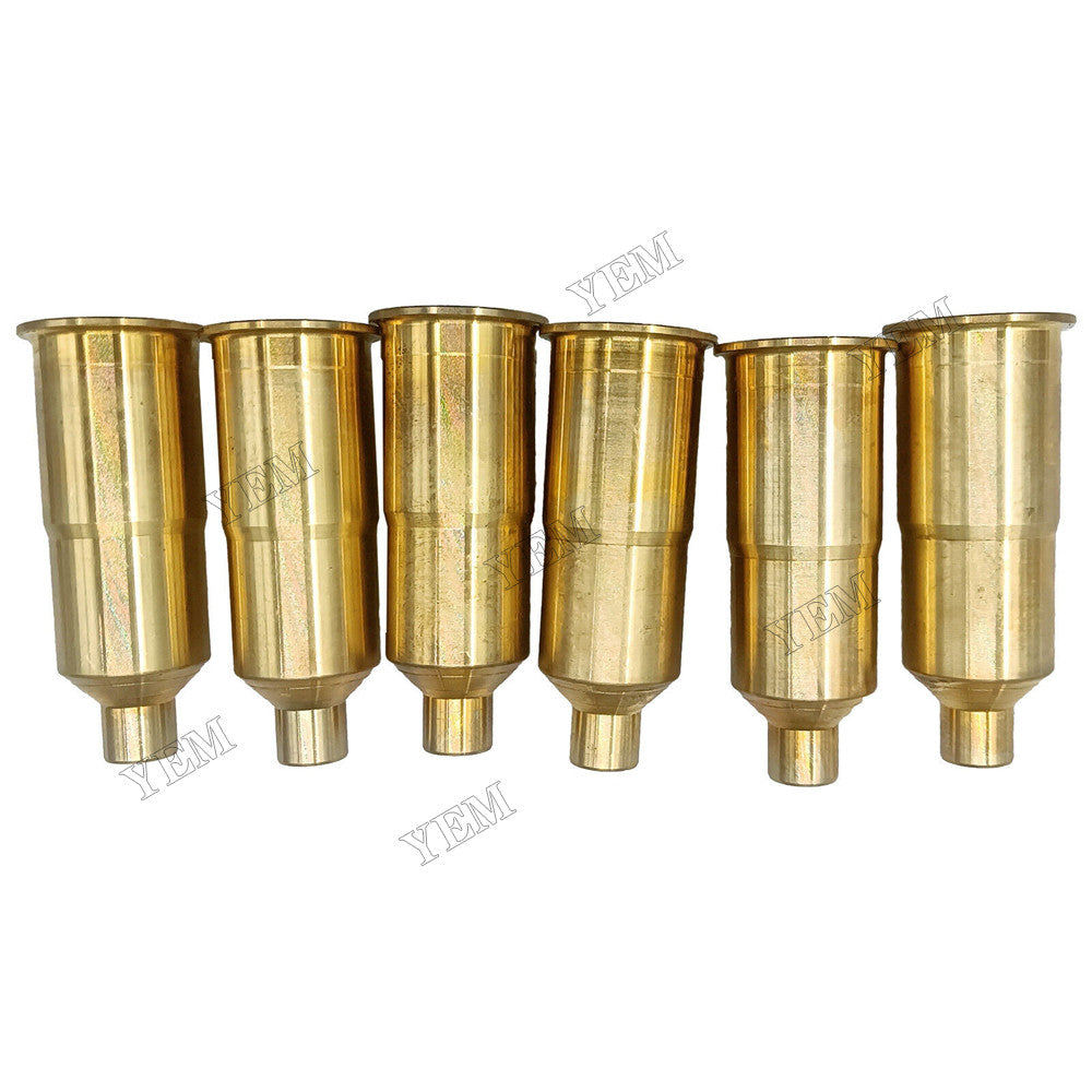 For Nissan UD Engine FE6T FE6 NE6 FD6 6 Pcs Fuel Injector Sleeve N480-1170-Z5504 For Nissan