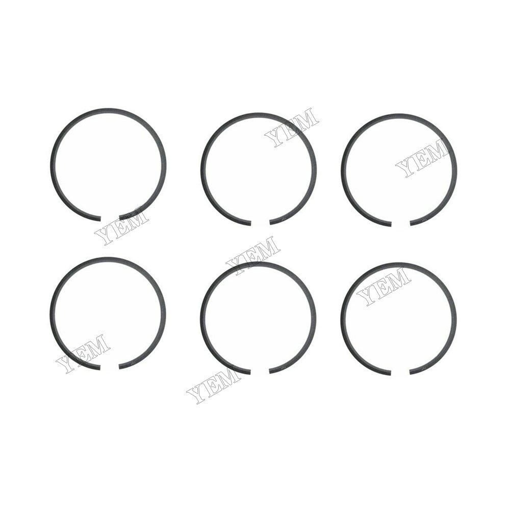 For Cummins Engine 6B 6BT 6B5.9 6BT5.9 B5.9 QSB 6PCS Compression rings 3937392