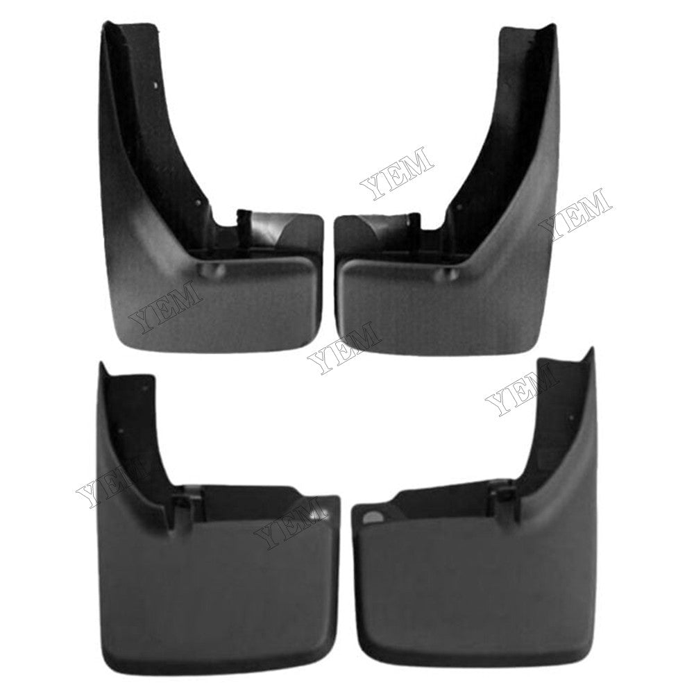 For 2009-2018 Dodge Ram 1500 Front & Rear Deluxe Molded Splash Guards Mud Flaps 82214137 82214136