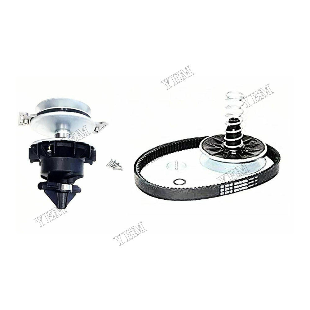 For John Deere D105 E100 X105 X106 Primary and Secondary Pulley Kit with Belt MIA13031 MIA12482