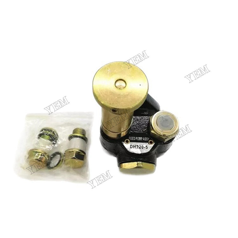 For Doosan Daewoo Excavator DH220-5 DX140W DX160W DX210LCB DX225LCB Fuel Feed Pump 105220-6490 For Daewoo