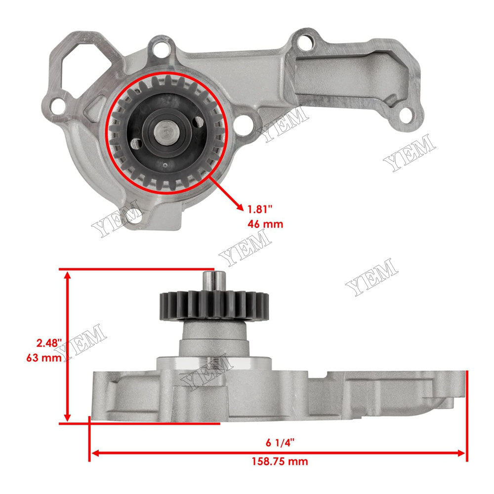 For Kawasaki Engine FD590V FD611V FD620D FD661D Water Pump Assembly 49044-2058