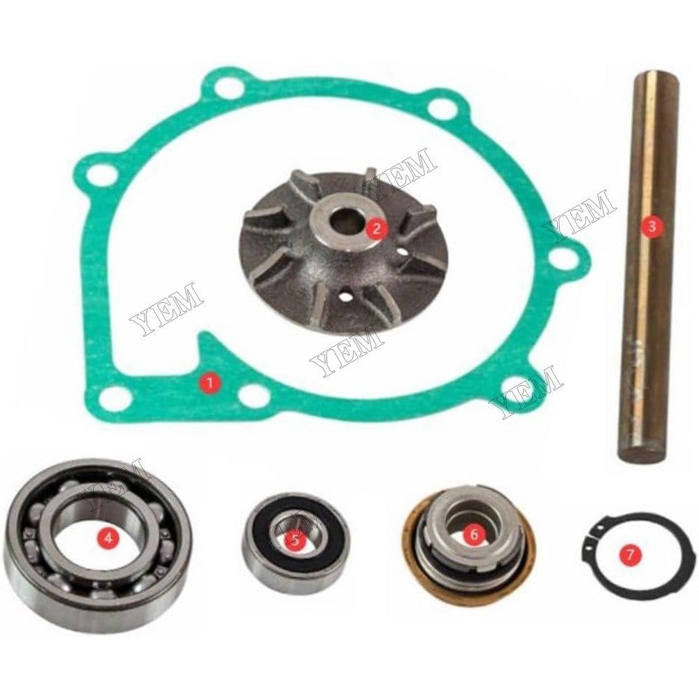 For Volvo Penta Engine AD41 AQAD40 AQAD41 D41 Circulation Water Pump Repair Kit 876794 876544 For Volvo