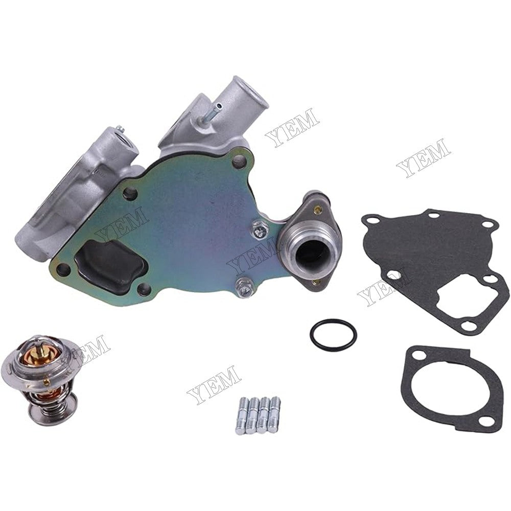 For Komatsu Engine 3D82AE-6 3D82AE-5P-CB Excavator PC27R-8 Water Pump & Thermostat YM119802-42000 For Komatsu