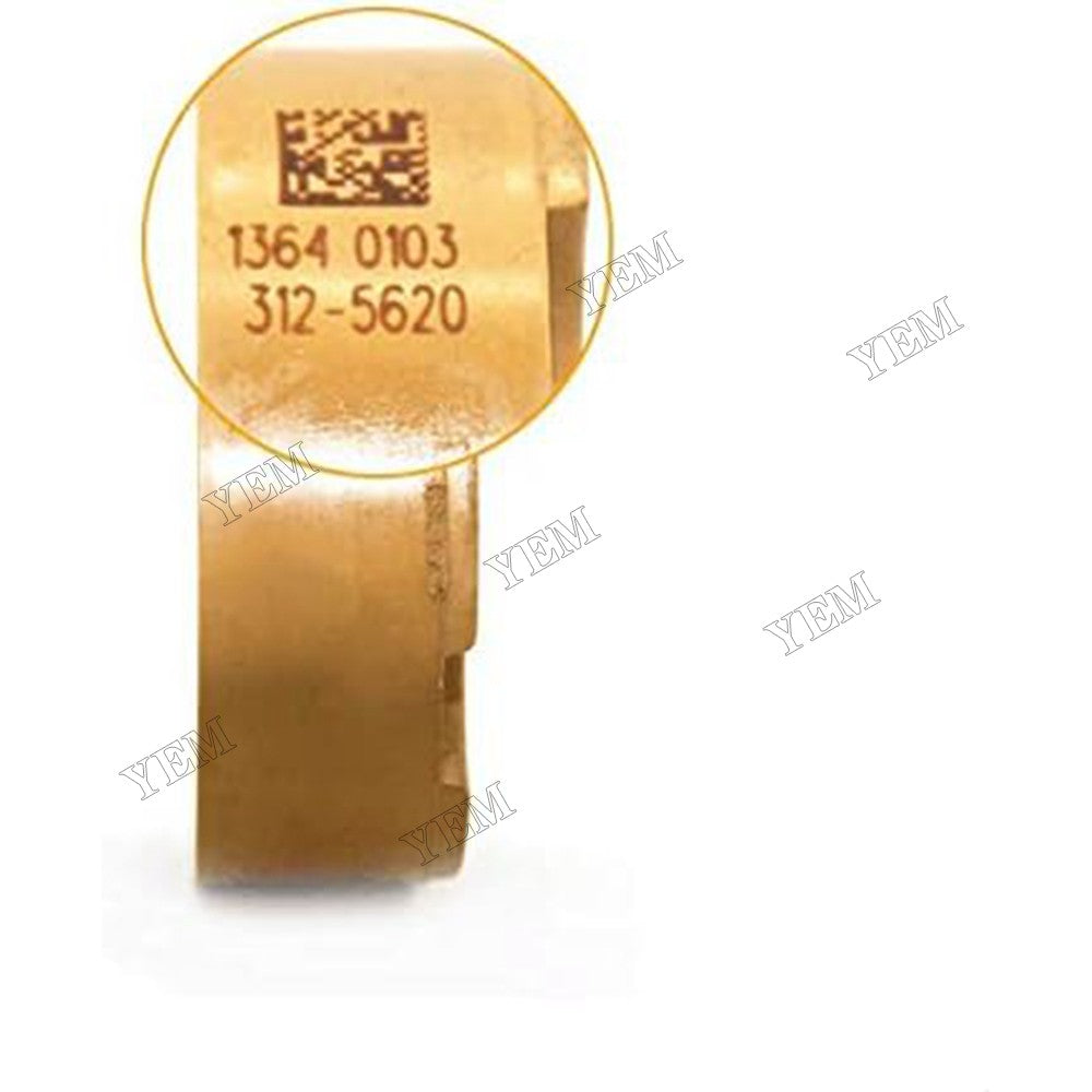 For Caterpillar 320D C6.4 Fuel Pump 326-4635 New Solenoid 312-5620 1294-0071