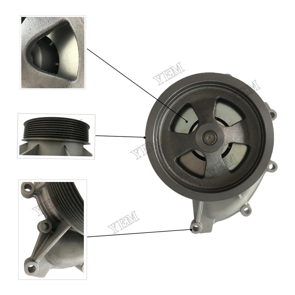 For Scania Engine DC9 D11 D12 Truck 4-Series Water Pump 570965 1789522 1787120