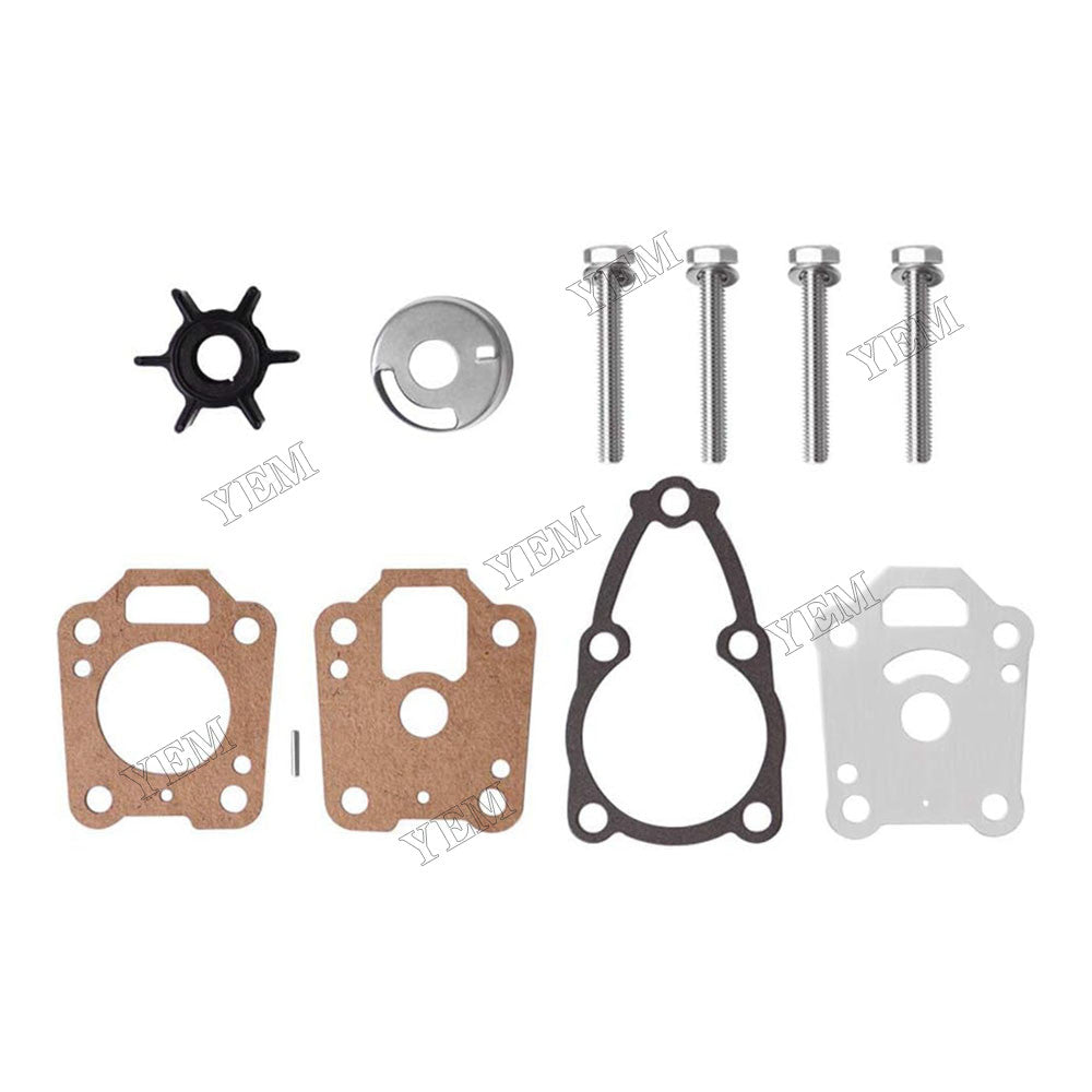 For Nissan Tohatsu Mercury Outboard 4HP 5HP 6HP Water Pump Impeller Repair Kit 369-87322-1 For Nissan