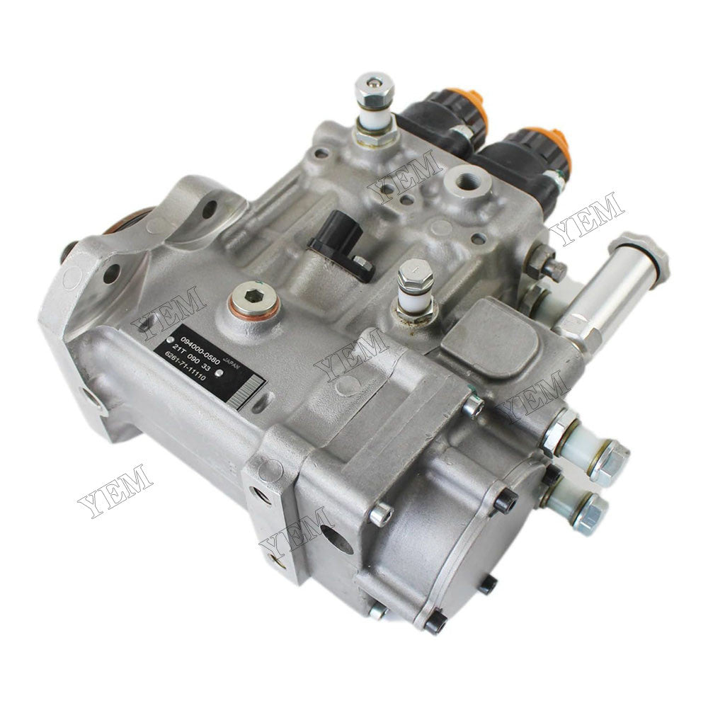 For Komatsu Engine SAA6D140E Wheel Loader WA500-6 Dump Truck HD325-7 HD405-7 Fuel Injection Pump 6261-71-1110