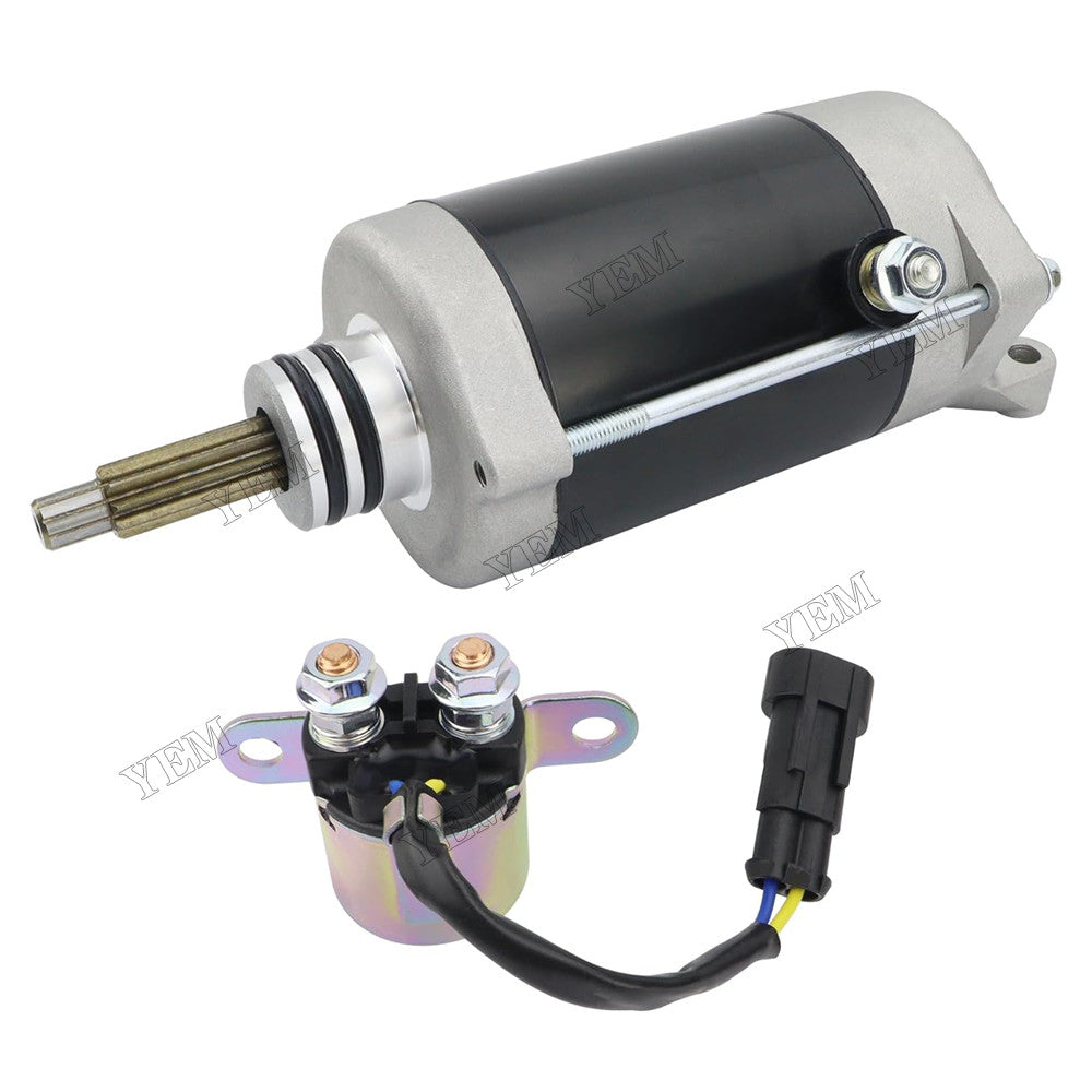 For Polaris UTV 2011-2012 Ranger RZR XP 900 12V Starter Motor with Solenoid Relay 4013059 4012001