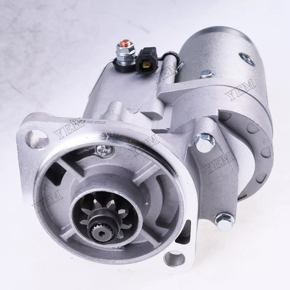 For Hitachi Excavator EX55UR-3 ZX27U ZX30U ZX35U ZX40U ZX50U ZX55UR ZX55UR-HHE 12V 9T Starter Motor 8971128652 For Hitachi