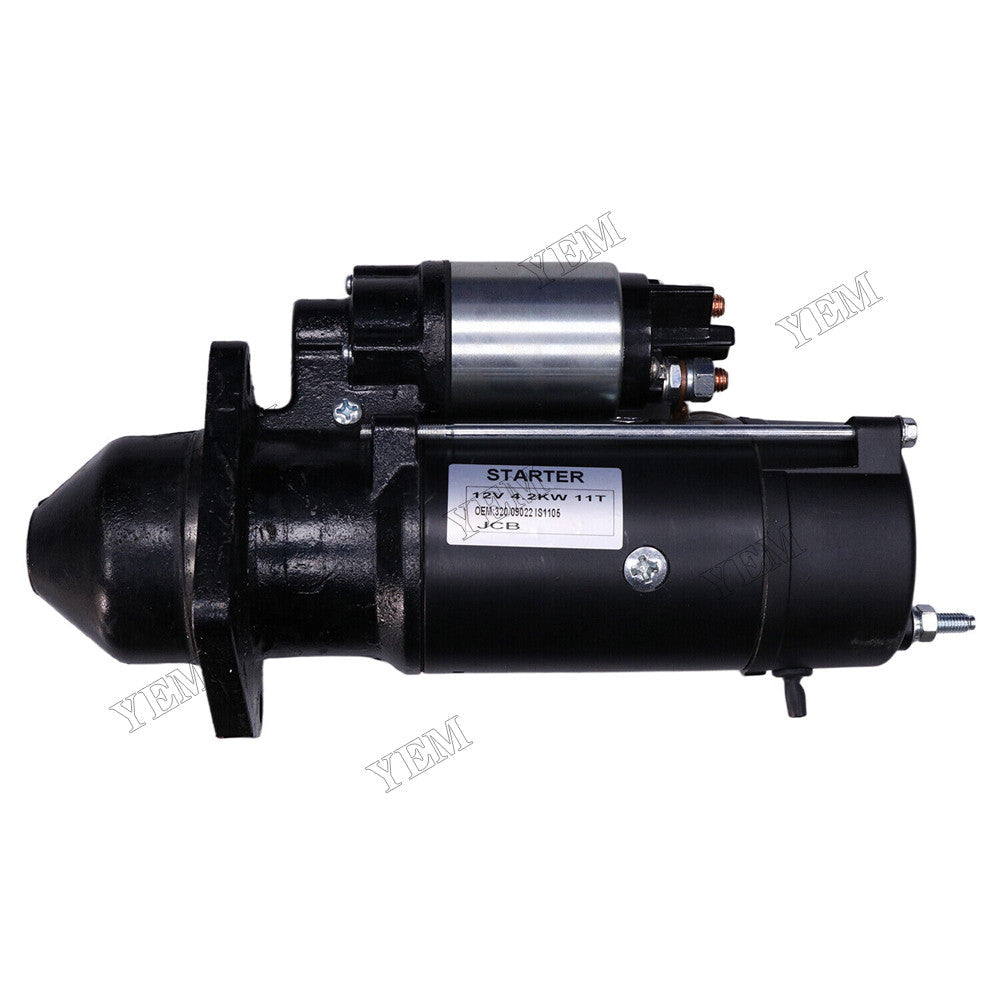For JCB NA TC TCA ECOMAX TCAE 24V 11T Starter Motor 320/09347 For JCB