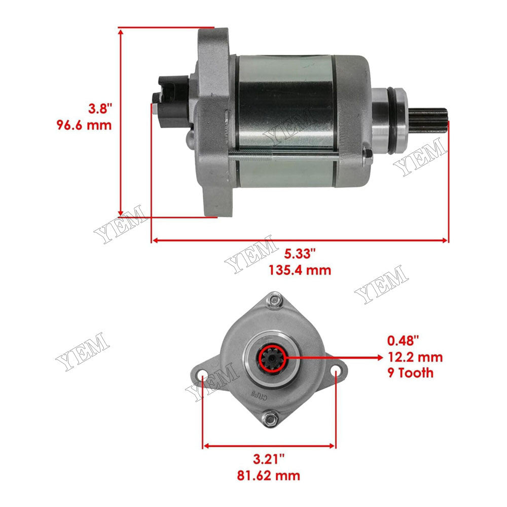 For Husqvarna TE300 TE250 TX300 TE250i TE300I KTM 250 300 Motorcycle Starter Motor 55540001000 55440001000 For Husqvarna