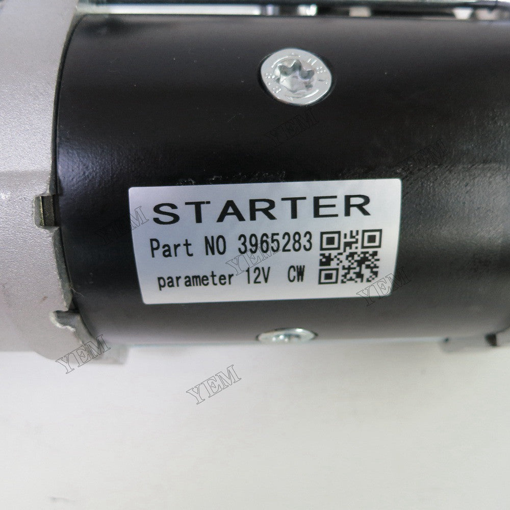 For Cummins Engine 6C8.3 ISBE4 ISC ISL ISL9 ISLE4 QSB6.7 QSB8.3 QSL9 Starter Motor 3965283 For Cummins