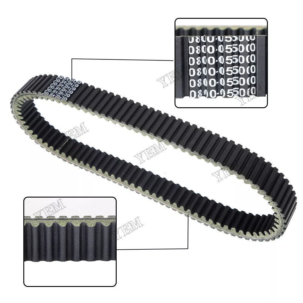 For CFMoto UTV UForce 800 850 1000 ZForce Snyper Tracker 800 Clutch Drive Belt 0800055000 For CFMoto