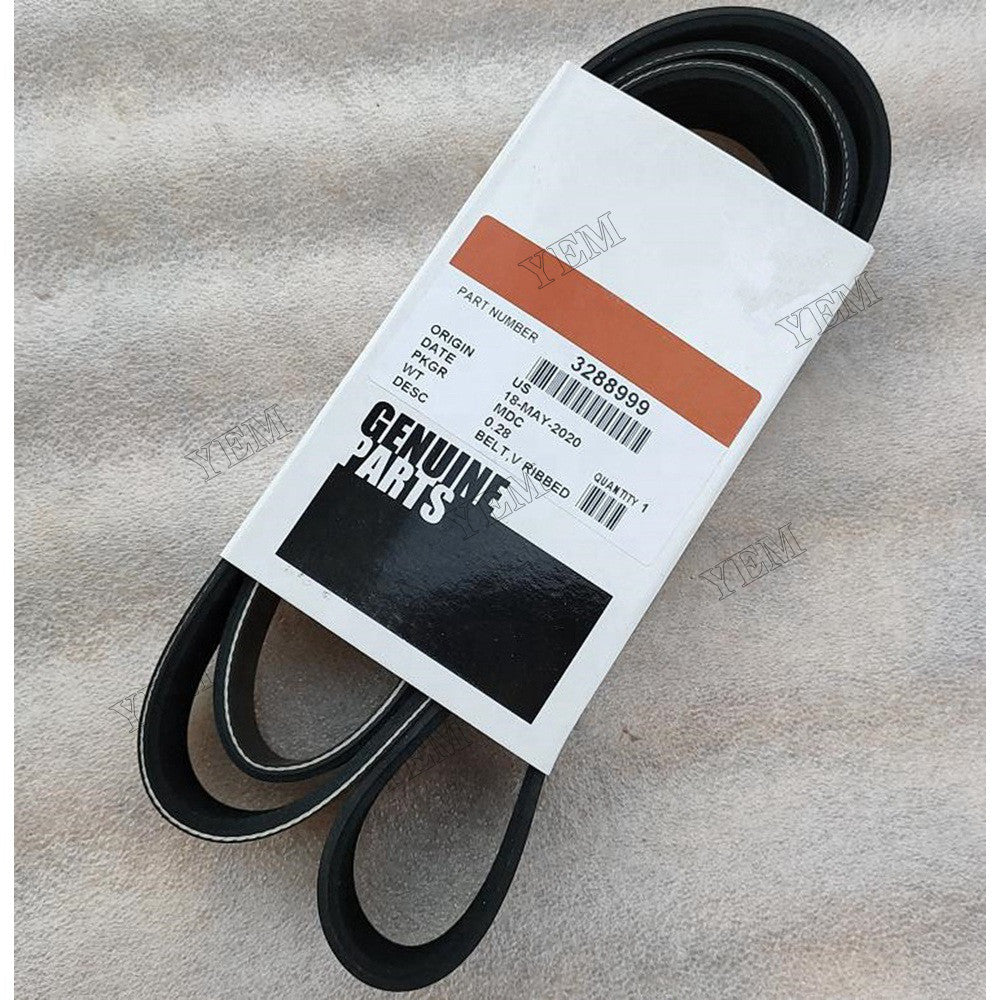 For Cummins Engine 4B3.9 6B5.9 ISB ISB3.9 V Ribbed Belt 3288999 For Cummins