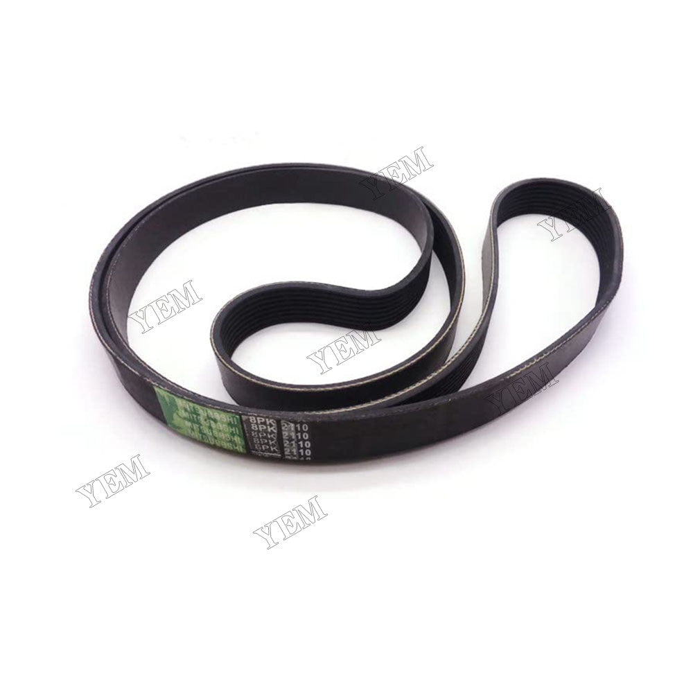 For JCB Loader 214E 3CX 4CX 214E 3CX 3D 3DX 4C Drive Belt 8PK 2110 AR3 320/08606
