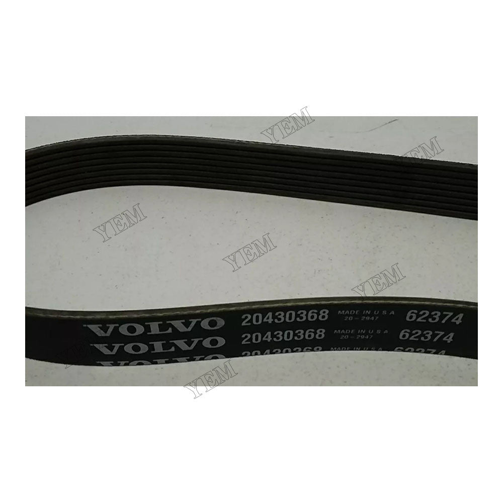 For Volvo Engine D12 Truck VN VHD V-Ribbed Alternator Belt 20430368 8PK978