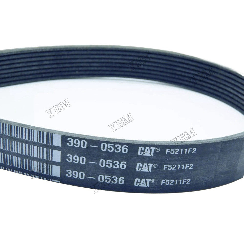 For Caterpillar CAT Engine C4.4 Loader 420 416 416F 424 428 430 432F 434 444 444F Belt 390-0536