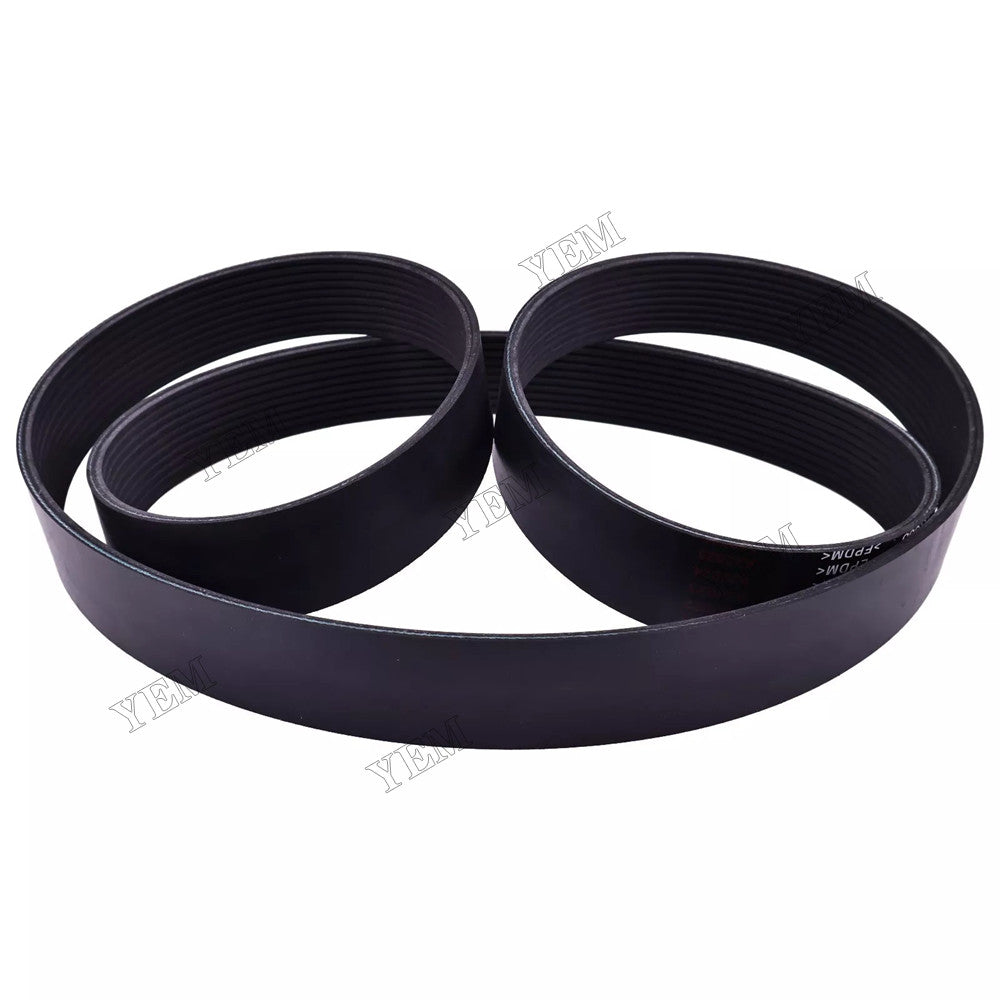 For Volvo Engine TAD550GE TAD551GE TAD750GE Backhoe Loader BL60 BL60B BL61 BL61B V-Ribbed Belt 21259870 60113465