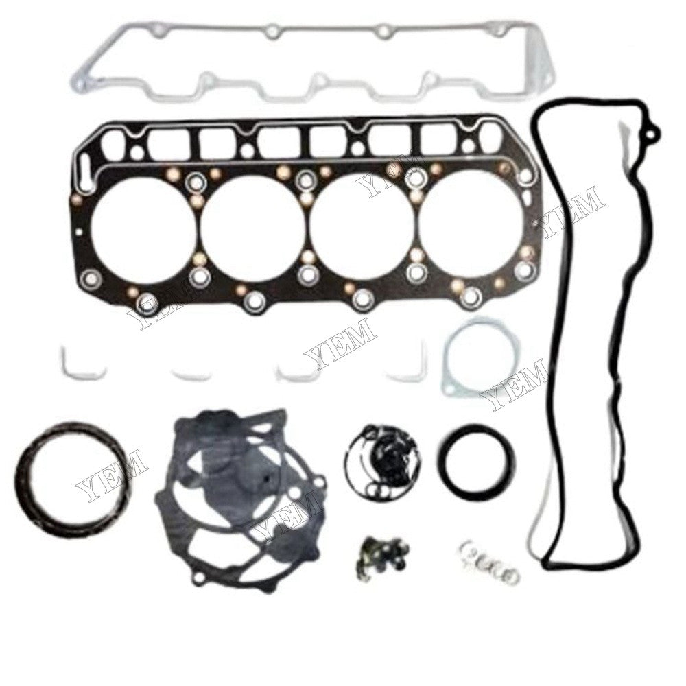 For Yanmar 4TNE106D 4TNE106T Komatsu 4D106-1 4D106T Engine Overhaul Full Gasket Kit 723900-92630