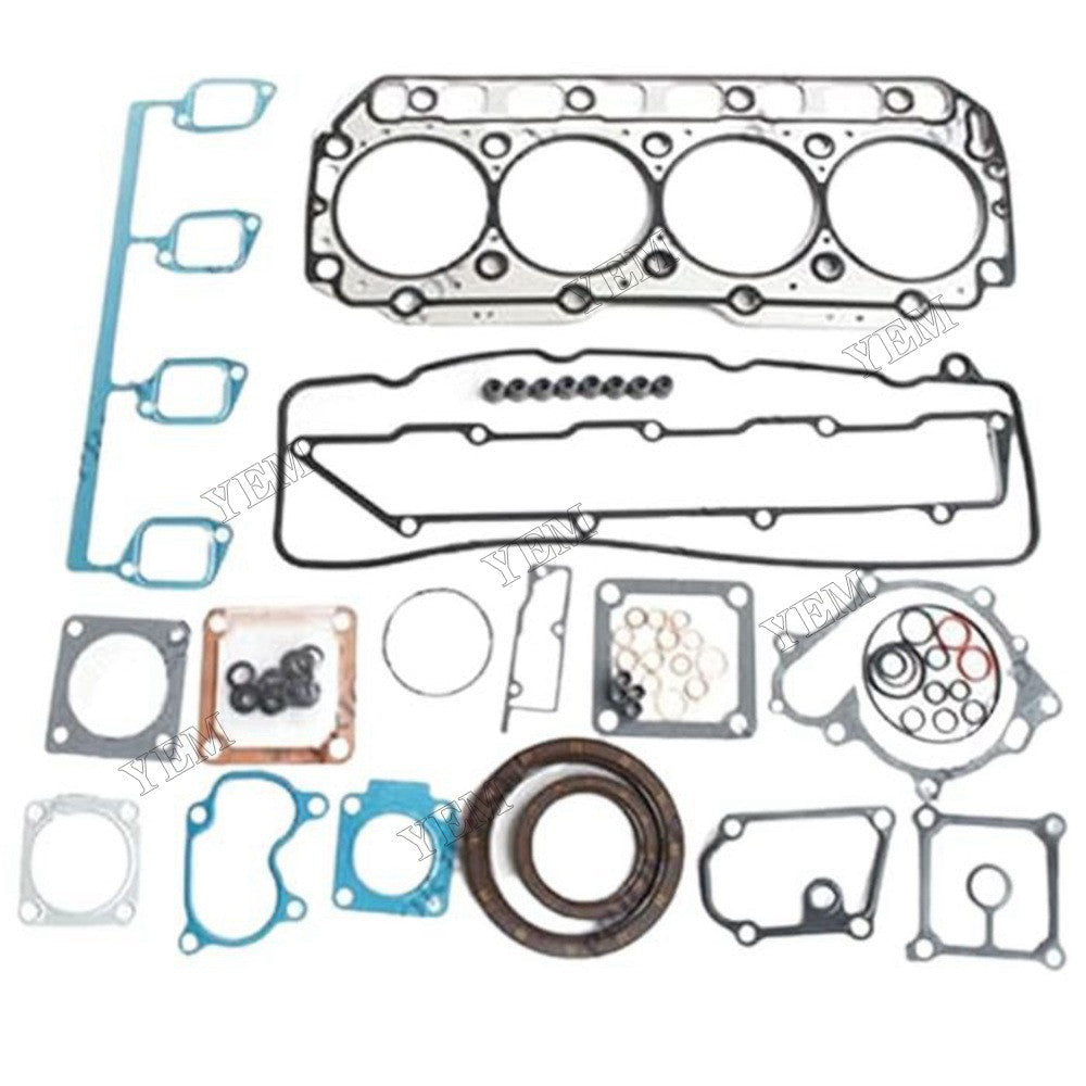 For Yanmar 4TNE106D 4TNE106T Komatsu 4D106-1 4D106T Engine Overhaul Full Gasket Kit 723900-92630 For Yanmar