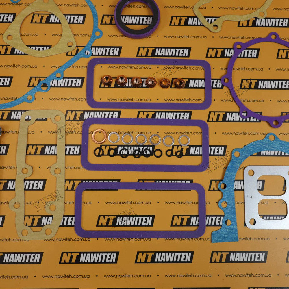 For Isuzu Engine 6BG1TQB04 JCB Excavator JS160W JS175W JS200 JS200W JS210 JS220 JS240 JS260 Overhaul Gasket Kit 02/800498