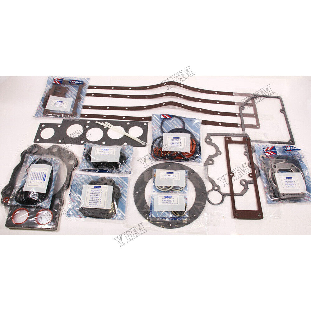 For Komatsu Engine 6D170 Loader WA700-1L WA700-3 Overhaul Gasket Kit 6162-K1-9901 6162-K2-9901