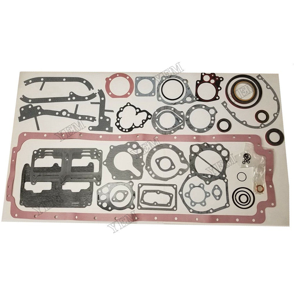 For Cummins Engine N14 NT855 G855 NTC400 Lower Gasket Kit 3801235