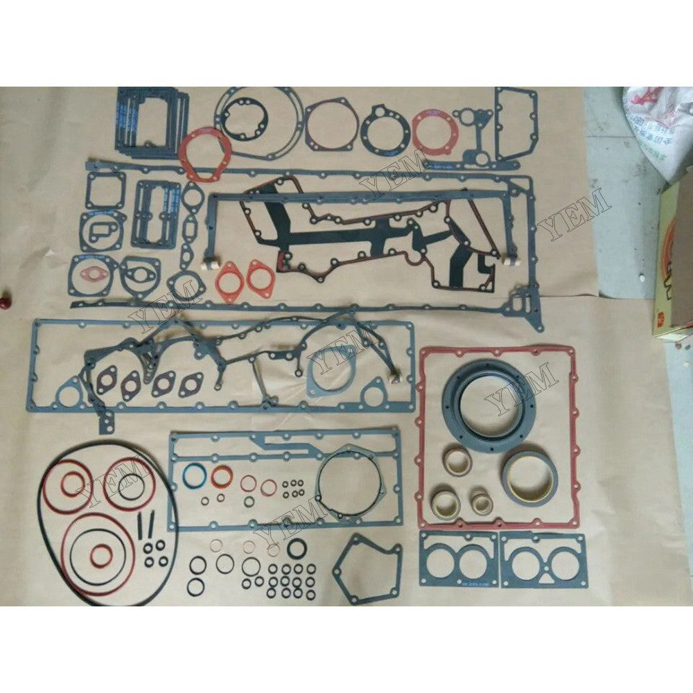 For Komatsu Engine S6D125-1 Wheel Loader WA470-3 Overhaul Gasket Kit 6151-K1-9901 For Komatsu