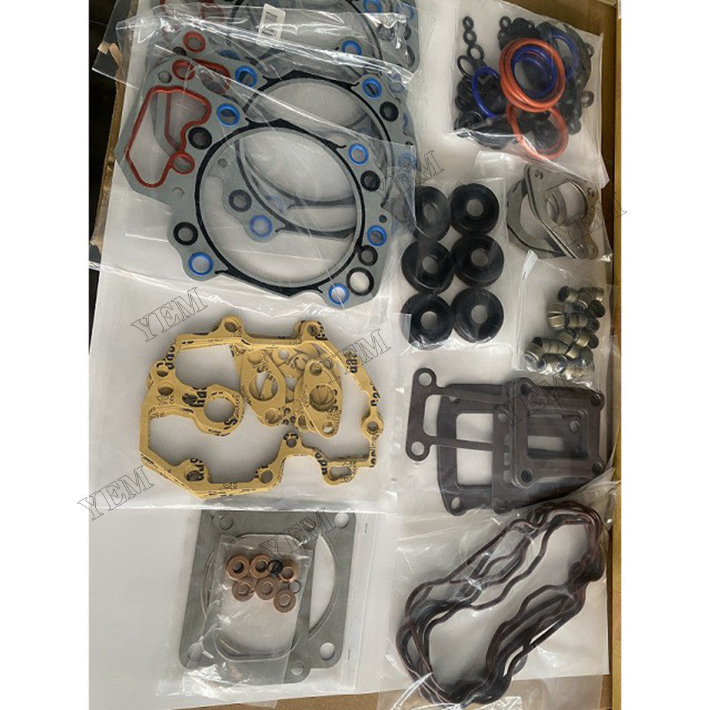 For Komatsu Engine SA6D125E-3 SA6D125E-3C-7L SA6D125E-3C-7T SA6D125E-3B-7 SA6D125E-3C-7A Overhaul Gasket Kit 6158-K1-9900 6158-K2-9900 For Komatsu