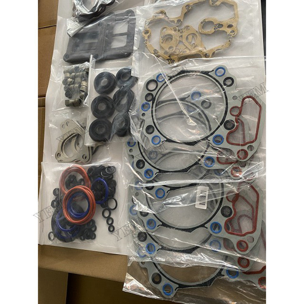 For Komatsu Engine SA6D125E-3 SA6D125E-3C-7L SA6D125E-3C-7T SA6D125E-3B-7 SA6D125E-3C-7A Overhaul Gasket Kit 6158-K1-9900 6158-K2-9900 For Komatsu