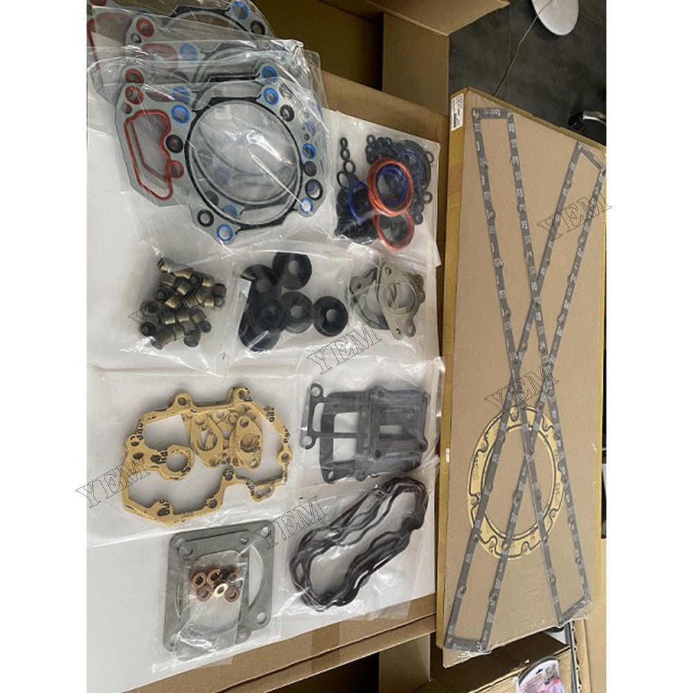 For Komatsu Engine SA6D125E-3 SA6D125E-3C-7L SA6D125E-3C-7T SA6D125E-3B-7 SA6D125E-3C-7A Overhaul Gasket Kit 6158-K1-9900 6158-K2-9900 For Komatsu