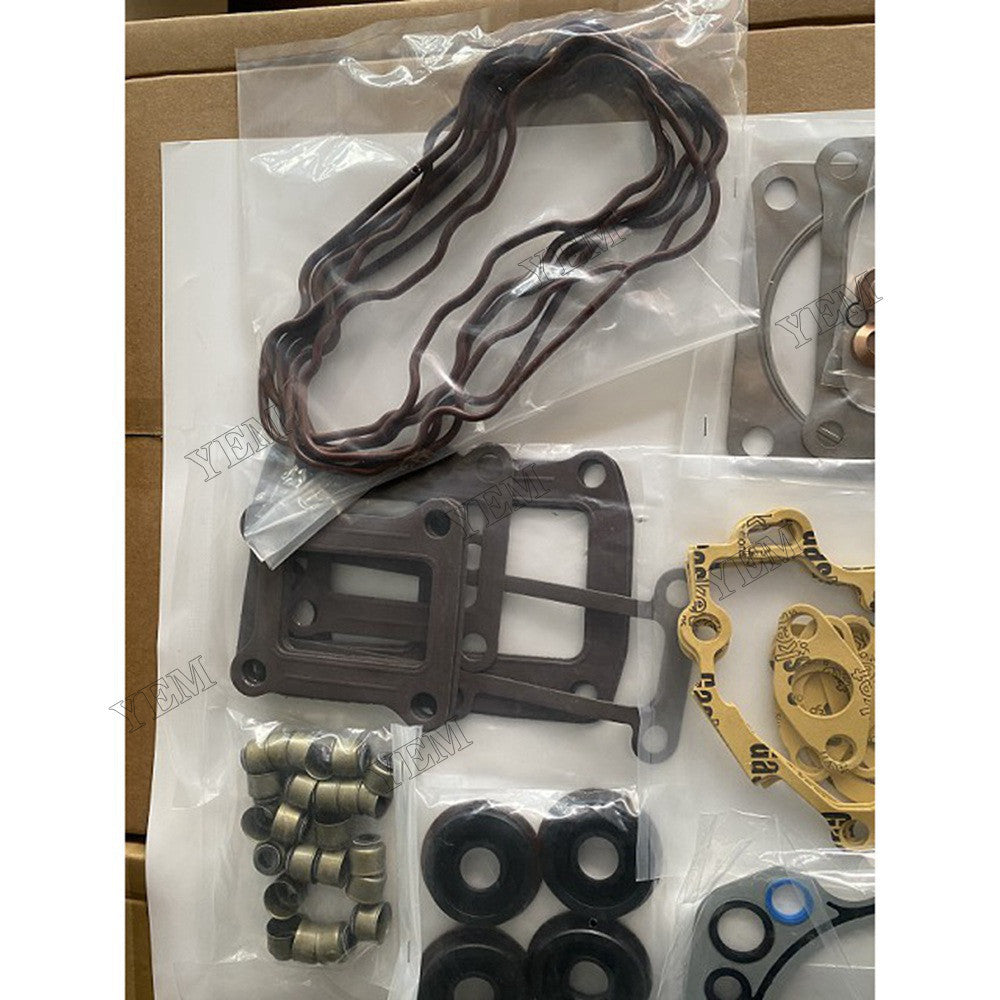 For Komatsu Engine SA6D125E-3 SA6D125E-3C-7L SA6D125E-3C-7T SA6D125E-3B-7 SA6D125E-3C-7A Overhaul Gasket Kit 6158-K1-9900 6158-K2-9900 For Komatsu