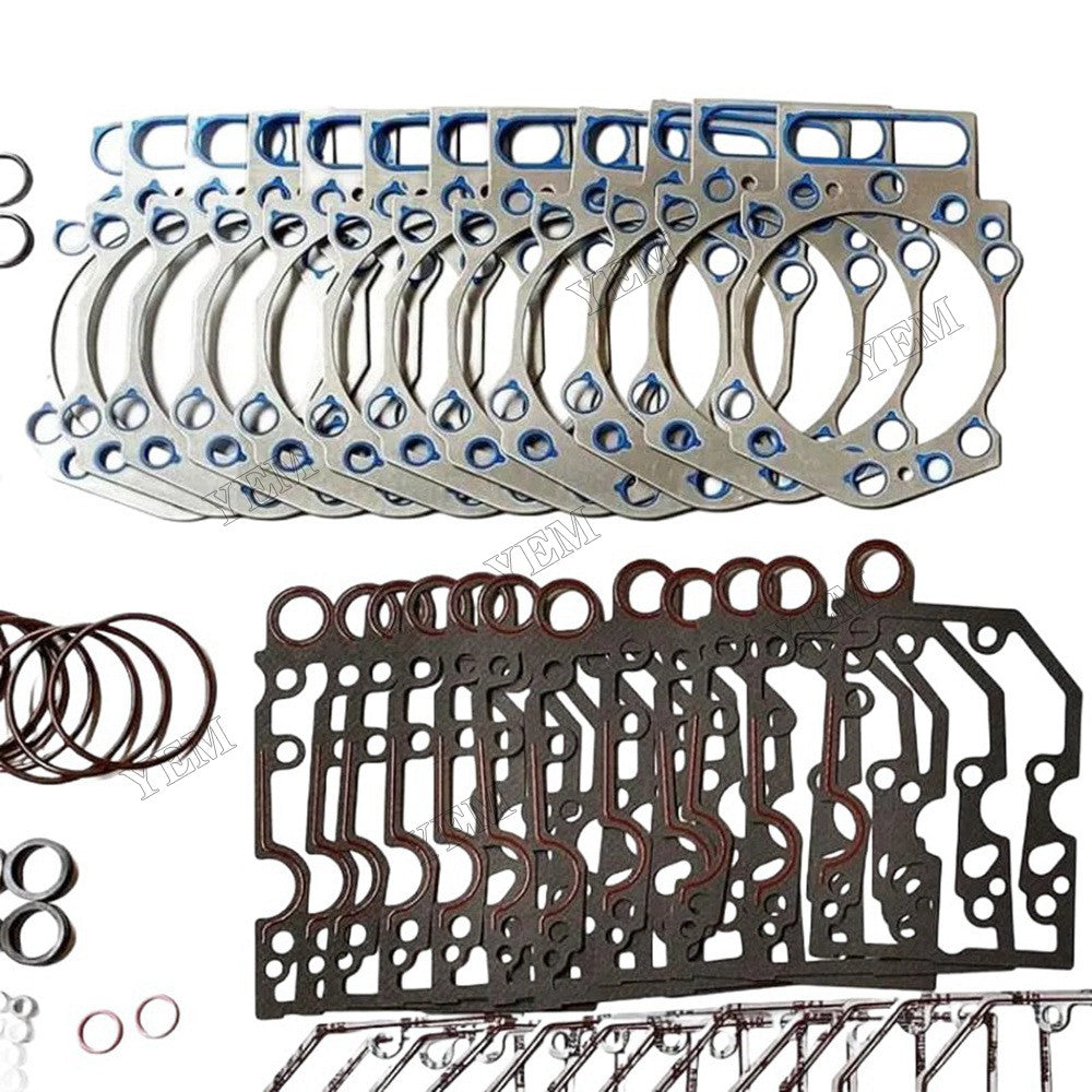 For Cummins Engine K38 KTA38 KTA19 QSK19 QSK38 Upper Gasket Set 4352580 3800730 3803600 For Cummins