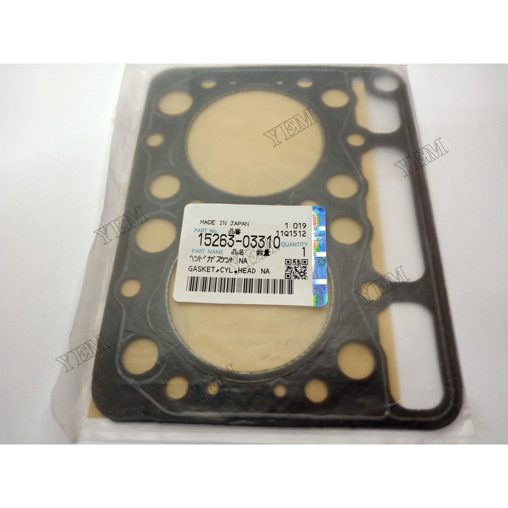 For Kubota Engine Z500 Z650 Tractor B5100D-P B5100E-P Cylinder Head Gasket 15263-03310