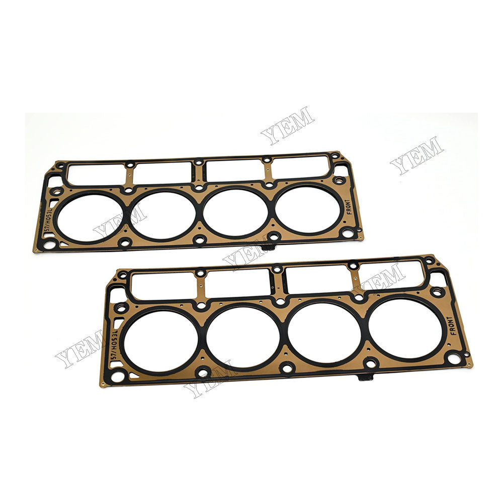 For Chevrolet Express GMC Sierra Hummer H3 LS LS1 LS4 LS6 4.8L 5.3L 5.7L 2 Pcs Cylinder Head Gasket 12589226 For Chevrolet